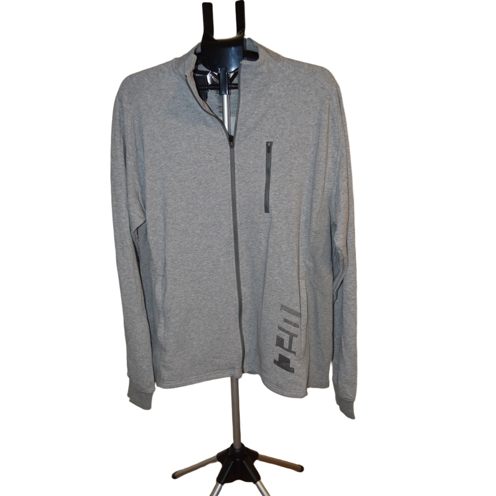 UFC Mens Zip up Sweater Size XL Grey